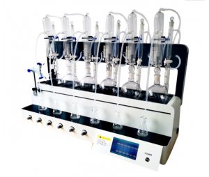 中药材二氧化硫蒸馏仪系列（6联）