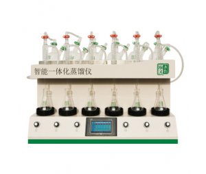 山东瀚文一体化蒸馏仪HWDA-6C适用于水质、土壤、固废、食品等样品检测氰化物