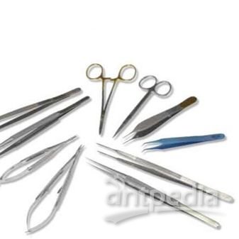 手术刀，手术<em>剪</em>，手术镊：动物手术器械