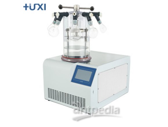 上海沪析HXLG-10-50DG 台式压盖多歧管冷冻干燥机