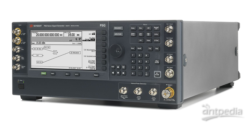是德科技E8267D PSG 矢量信号发生器，100 kHz 至 44 GHz