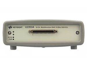 16 通道 500 kSa/s USB 模块化多功能数据采集设备是德科技U2353A  样本