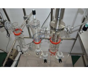  安研不锈钢分子蒸馏仪AYAN-F80-S刮膜式分子蒸馏仪 