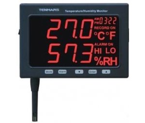 亿杰仪表精密型温湿度监测显示器TM-185