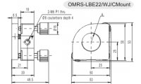 专用调整架OMRS-LBE22/WJ/CMount
