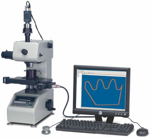 AMH55自动/手动硬度测试系统可选的高级分析模块，用于彩色轮廓扫描