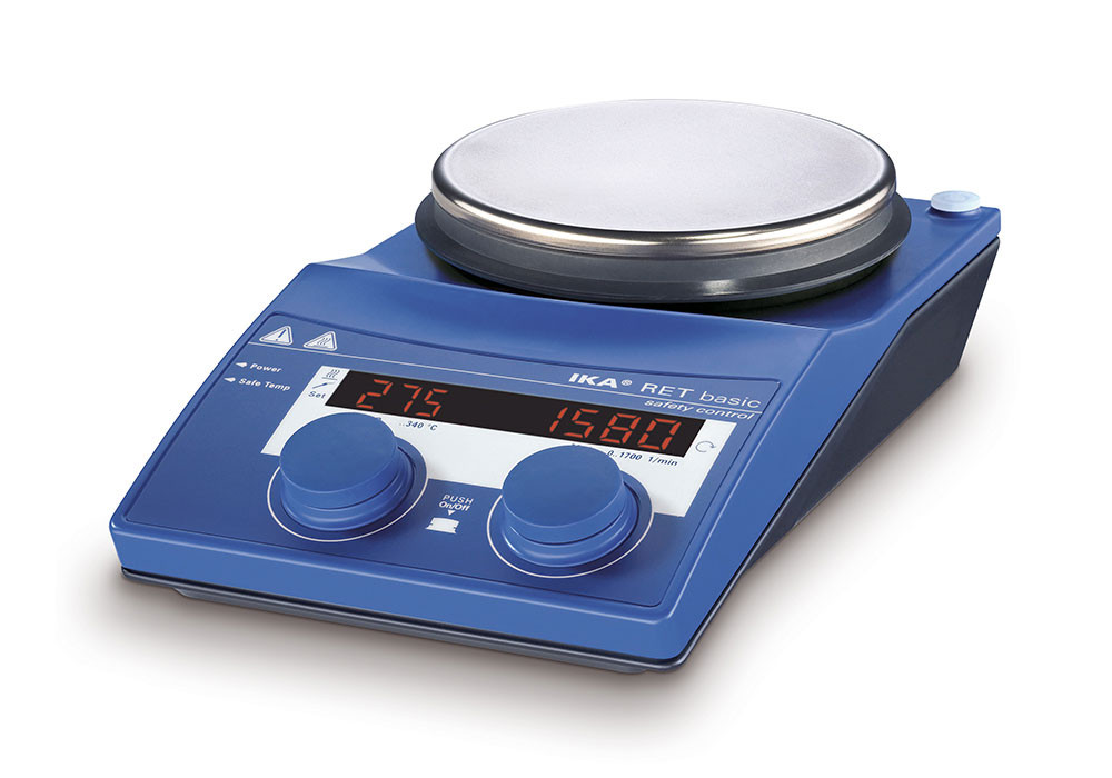 IKA RET 基本型加热磁力搅拌器 (不锈钢, 安全温度控制型