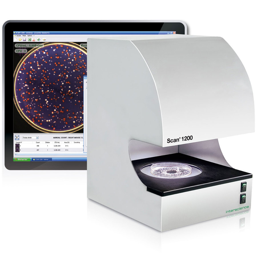 Scan® 1200 高分辨率全自动彩色菌落计数器