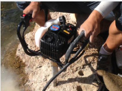 美国SHAW单人背包式便携式岩石取样钻机