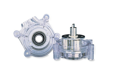 与L/S14泵管配套的Masterflex标准型泵头，PC外壳/冷轧钢转子，IN-07014-20