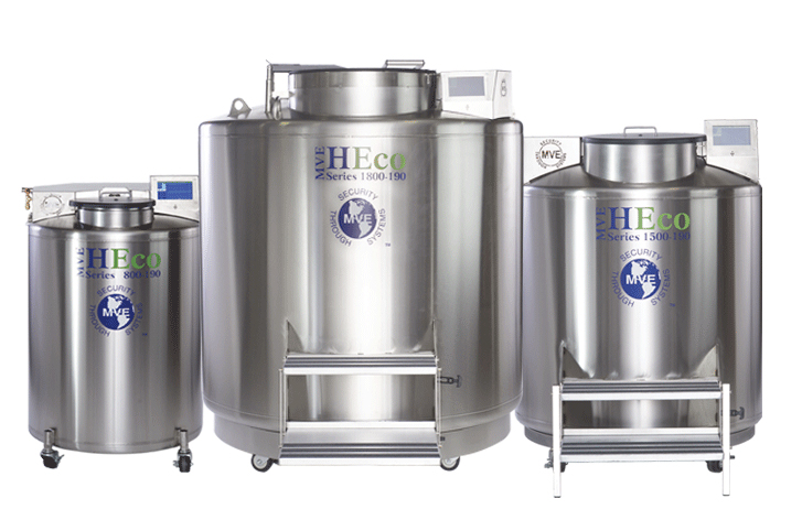 MVE  HEco 1800气相液氮罐 <em>干细胞</em>存储 生物样本库