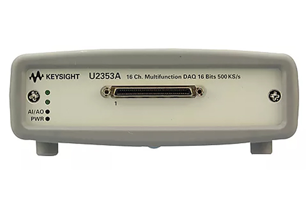 是德<em>科技</em>U2353A 16 通道 500 kSa/s USB 模块化多功能数据采集<em>设备</em>