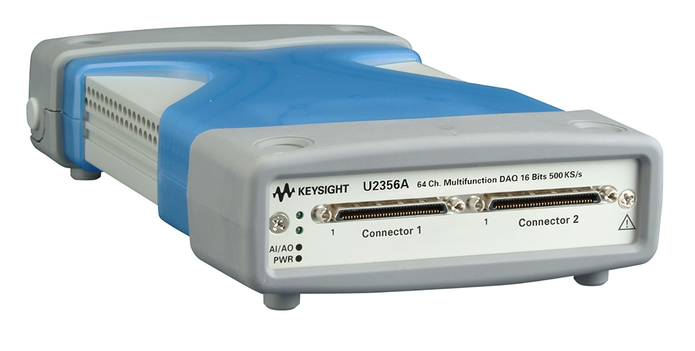 是德科技U2356A <em>64</em> 通道 500 kSa/s USB 模块化多功能数据采集设备