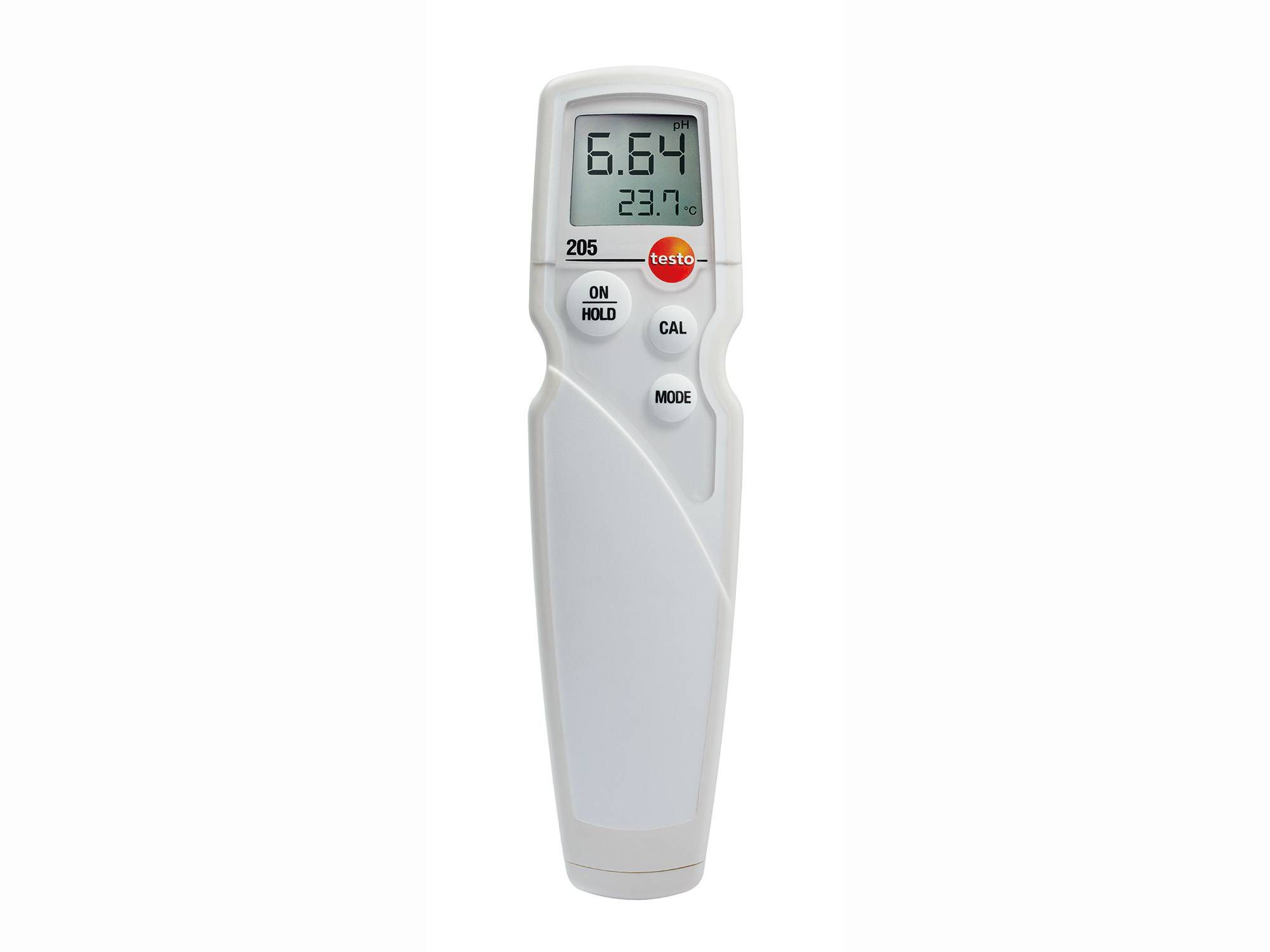 <em>testo</em> <em>205</em> - <em>pH</em>酸碱度/温度测量仪，适用于半固体