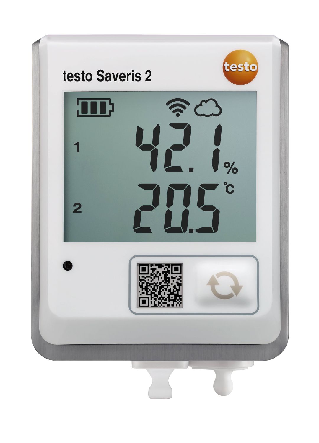 testo Saveris 2-H2 <em>WiFi</em> 温湿度记录仪 - 外接温湿度探头