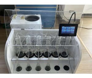 新业环保实验室蒸馏装置 全自动智能蒸馏仪 防喷溅的蒸馏仪XY-006T