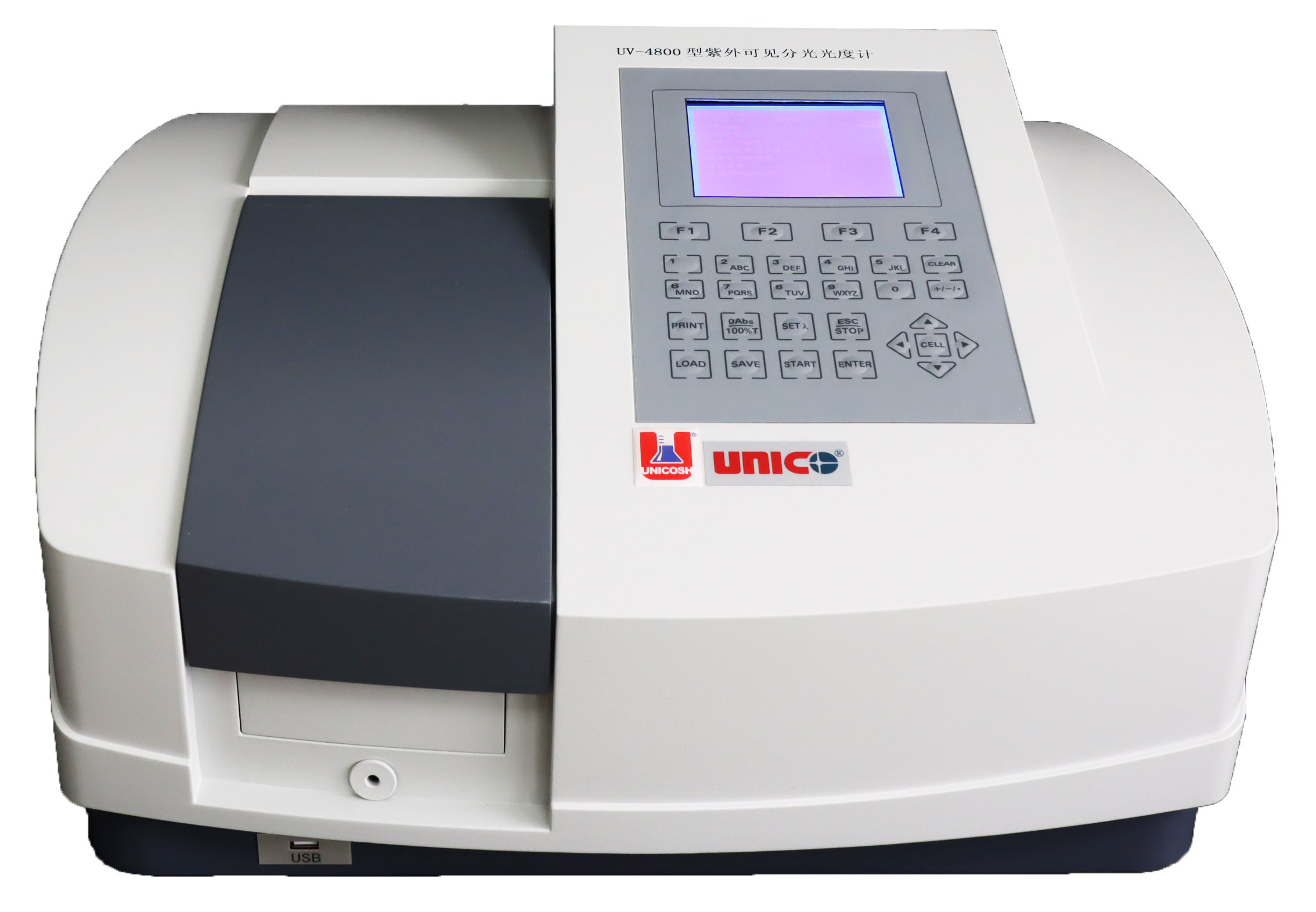 UV-4800大屏幕扫描型双光束紫外可见分光光度计